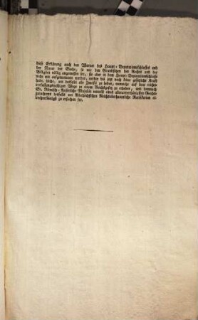 Conclusum Collegii Electoralis, vom 8ten März 1805.