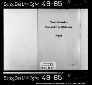 Holzlieferung an Borries von Münchhausen zu Apelern aus dem Dachtelfelde