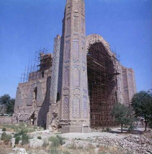 Usbekistan. Samarkand. Bibi-Chanum-Moschee. Ruine der Hauptmoschee