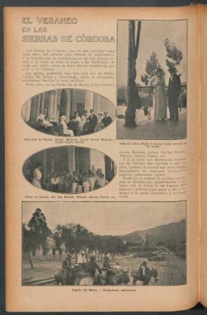 El veraneo en las sierras de Córdoba
