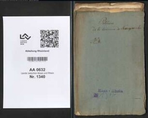 Bittschriften der Gemeinde Königswinter betr. Kontribution und Abzugsgelder