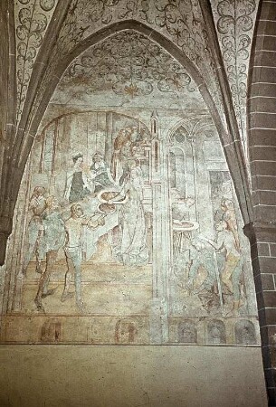 Das Gastmahl des Herodes und die Enthauptung der Johannes