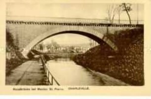Kanalbrücke bei Montoy St. Pierre in Charleville