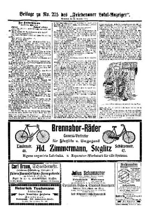 Beilage zu Nr. 275