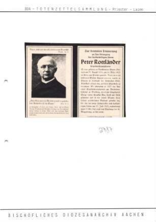 Rottländer, Peter