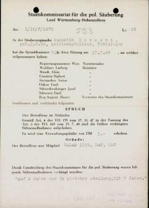 Mosmann, Augustin