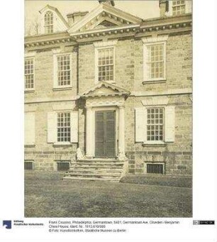 Philadelphia, Germantown, 6401, Germantown Ave, Cliveden / Benjamin Chew House