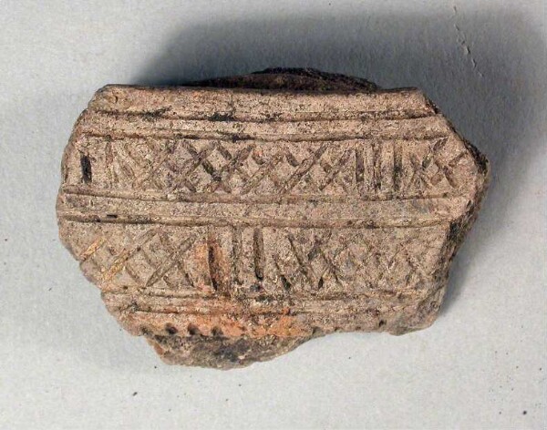 Fragment of a clay figure