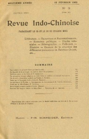 15 Février 1905. No 3