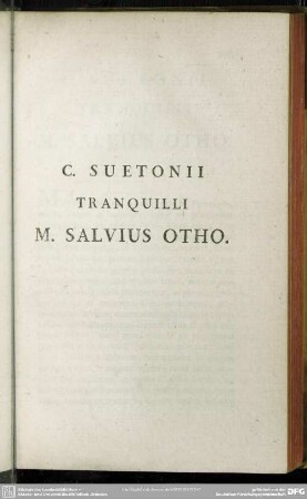 M. Salvius Otho