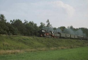 Rot am See Lok 050 833 Nahverkehrszug B4yg-Wagen
