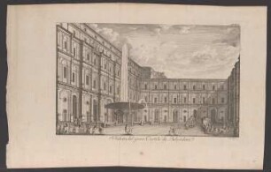 Rom, Belvedere, Innenhof