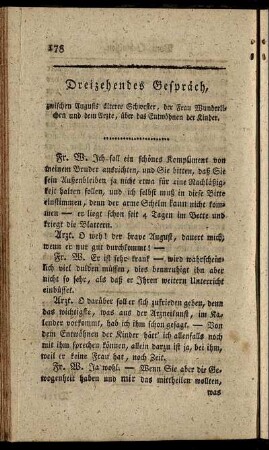 Dreizehntes Gespräch.