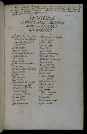 Glossarium latino-anglo-saxonicum Bedæ sive Aelfrici grammatici