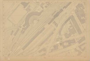 Karte zeigt Am Bahnhof, Bahnhofstraße, Morleystraße und die Lagerstraße