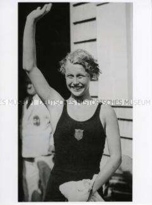 Olympische Spiele 1936: Majorie Gestring gewann im Kunstspringen die Goldmedaille