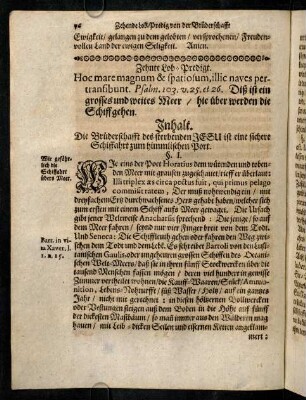 76-83, Zehnte Lob-Predigt