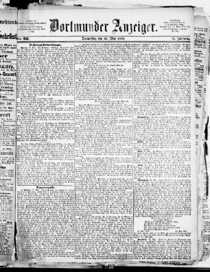 Dortmunder Anzeiger. 1862-1874