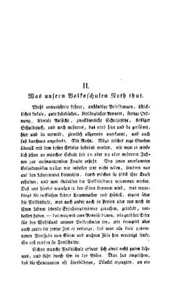 Was unsern Volksschulen Noth thut