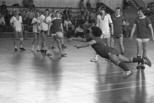 Hallenhandballturnier der Karlsruher Hauptschulen in der Carl-Benz-Halle