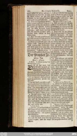 Der Prophet Zephanja.