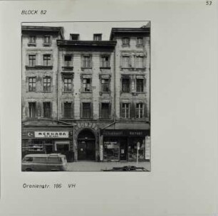 Fotografie: Oranienstr. 186, um 1981