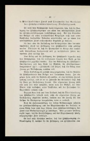 44, II.3.b. Wirtschaftlicher Zweck und Tragweite des Verbotes der Höchstpreisüberschreitung (Verbotsgrund)