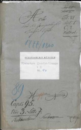 Verpfändung und Verkauf von Kirchenlehen zu Irmgarteichen