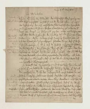 Brief von Joseph Schlemmer an Joseph Heller