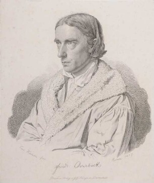 Bildnis von Friedrich Overbeck (1789-1869)