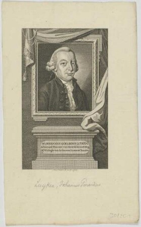Bildnis des Johannes Gerardus Luyken