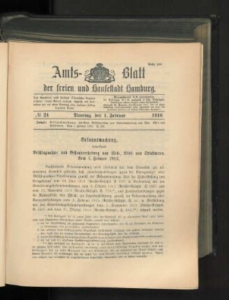 No. 24, 1. Februar 1916