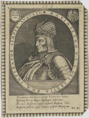 Bildnis des Maximilianvs I., römisch-deutscher Kaiser