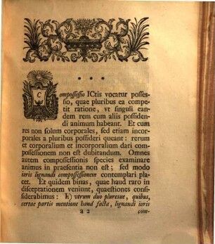 Programma Io. Casp. Heimbvrgii ... De Compossessione Ivris Lignandi : dissertationi inaugurali ... Io. Ernesti Schroeteri ... De iuris communis et Germanici differentiis in doctrina de fideicommissis praemissum