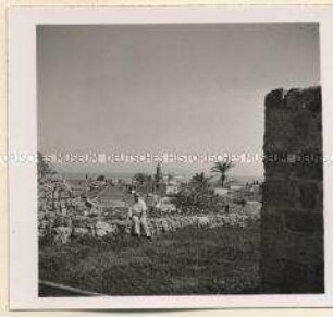 Rhodos, Stadtmauer, Große Orientreise der Hapag, 09.04.1939