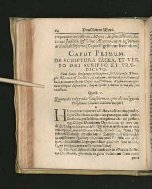 [Caput Primum. - Caput V.]