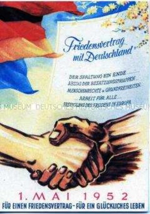 Schmuckblatt zum 1. Mai 1952