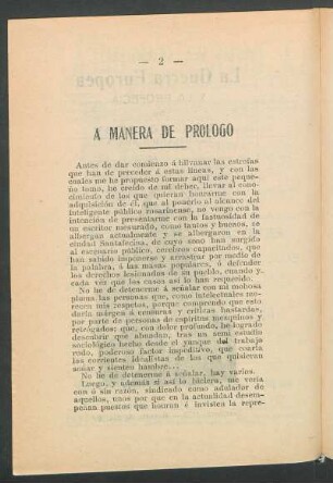 A manera de prólogo