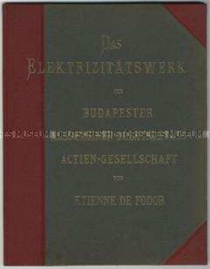 Budapester Elektrizitätswerk für die Stromversorgung