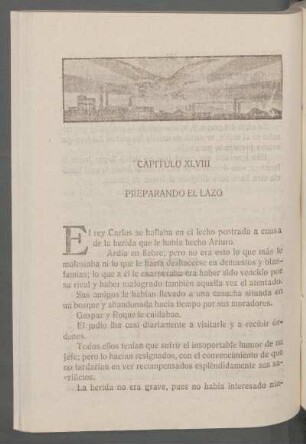 Capítulo XLVIII - Preparando el lazo