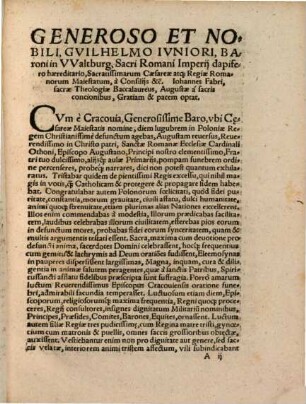 Qvod Fides Esse Possit Sine Charitate, Expositio Pia Et Catholica