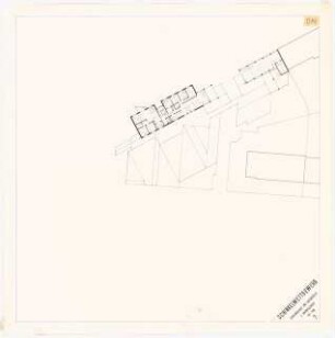 Platzbebauung mit Wohnungen, Gewerbe und sozialen Einrichtungen am Viktoria-Luise-Platz, Berlin-Schöneberg Schinkelwettbewerb 1980: Gemeindehaus und Jugendtreff, 4. Obergeschoss 1:200
