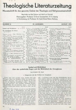 561-576 Symbol und Wirklichkeit
