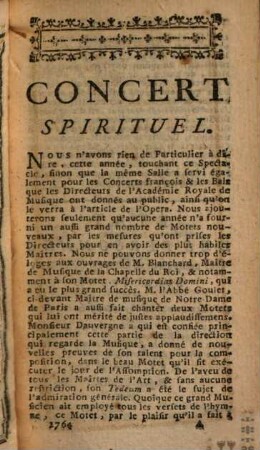 Les spectacles de Paris, ou calendrier historique & chronologique des théâtres. 13. 1764