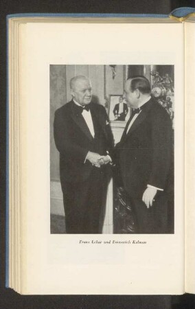 Franz Lehar und Emmerich Kalman