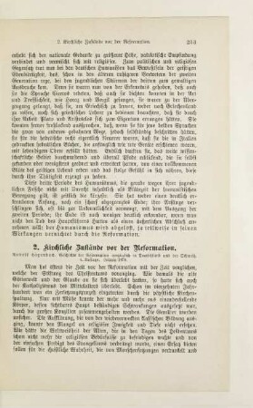 2. Kirchliche Zustände vor der Reformation