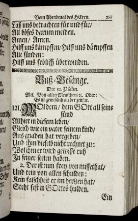 Lobgesänge 121. - 150.