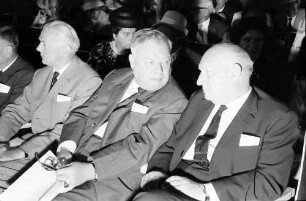 13. Tagung 1963 Medizin; Eröffnung Lindau 1.7.63: Adolf Butenandt, Forssmann, Cornelius J. F. Heymans