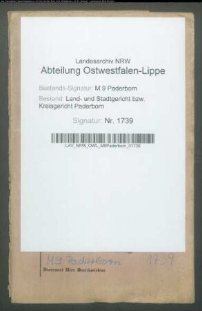 Erblasser: Pieper, Caspar: