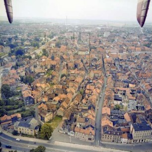 Westliche Altstadt von Gotha : Blickrichtung Osten